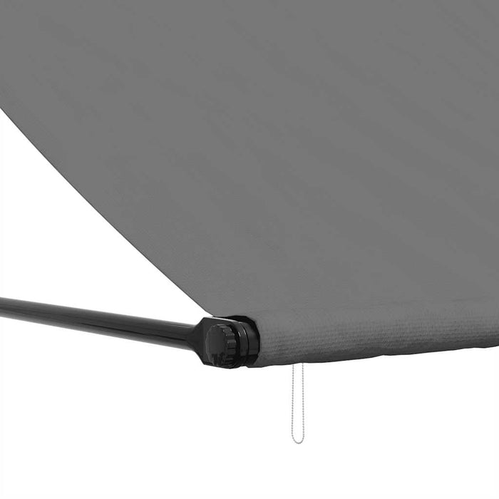 Copertină retractabilă, antracit, 250x150 cm, țesătură și oțel - WALTI WALTI