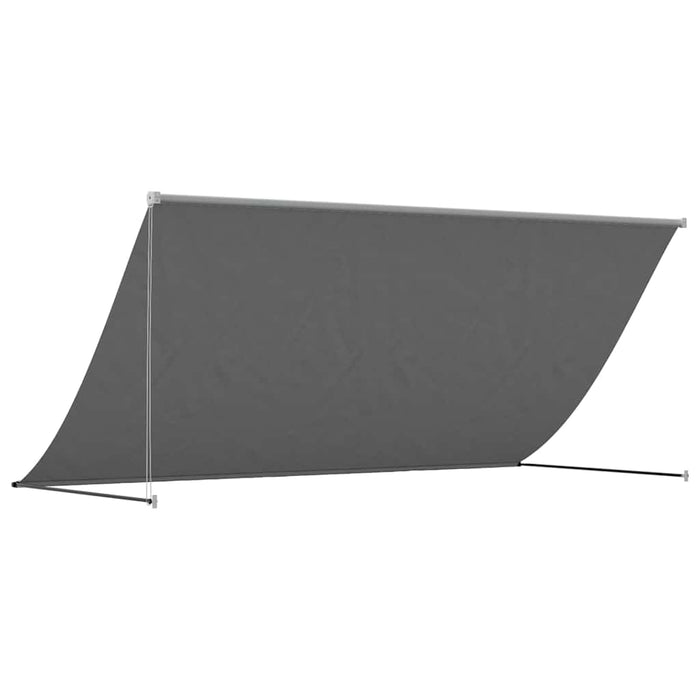 Copertină retractabilă, antracit, 300x150 cm, textil și oțel - WALTI WALTI