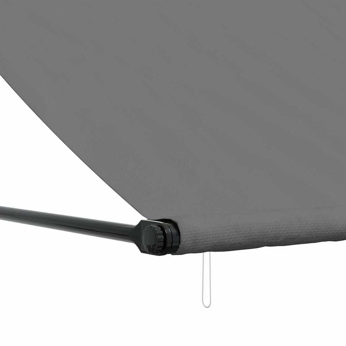 Copertină retractabilă, antracit, 300x150 cm, textil și oțel - WALTI WALTI