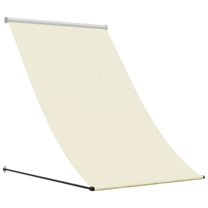 Copertină retractabilă, crem, 150x150 cm, țesătură și oțel - WALTI WALTI
