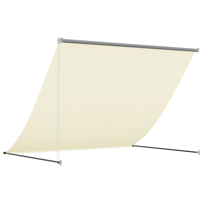 Copertină retractabilă, crem, 200x150 cm, țesătură și oțel WALTI