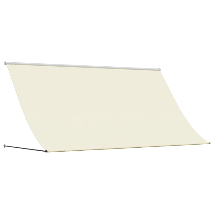 Copertină retractabilă, crem, 300x150 cm, țesătură și oțel - WALTI WALTI
