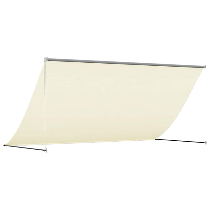 Copertină retractabilă, crem, 300x150 cm, țesătură și oțel - WALTI WALTI