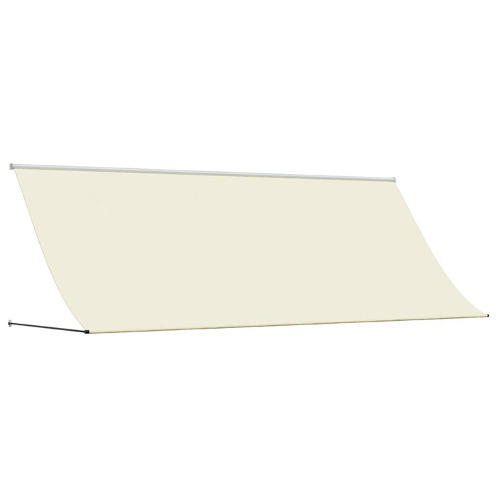 Copertină retractabilă, crem, 350x150 cm, țesătură și oțel - WALTI WALTI
