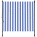 Jaluzea rulou de exterior albastru/alb 150x270 cm țesătură/oțel - WALTI WALTI
