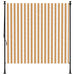 Jaluzea rulou de exterior portocaliu/alb 150x270 cm textil/oțel - WALTI WALTI