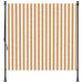 Jaluzea rulou de exterior portocaliu/alb 200x270 cm textil/oțel - WALTI WALTI