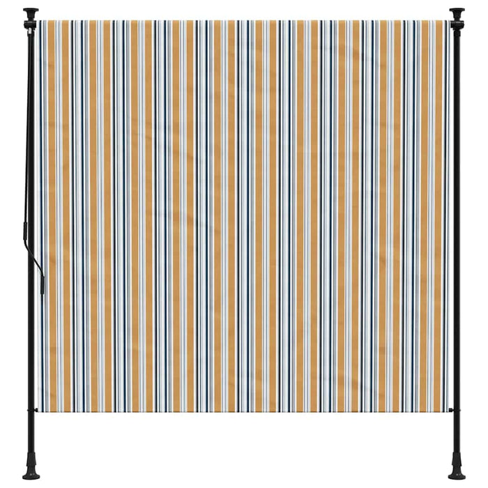Jaluzea rulou de exterior galben/alb 200x270 cm țesătură/oțel - WALTI WALTI