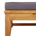 Set mobilier de grădină cu perne, 5 buc., lemn masiv acacia - WALTI WALTI