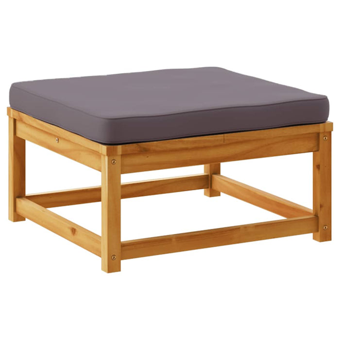 Set mobilier grădină cu perne, 7 piese, lemn masiv acacia WALTI