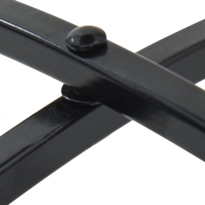 Masă de bistro cu mozaic, albastru și alb, fier și ceramică - WALTI WALTI