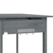 Masă plantare cu chiuvetă gri 147,5x44x139,5cm lemn masiv brad - WALTI WALTI