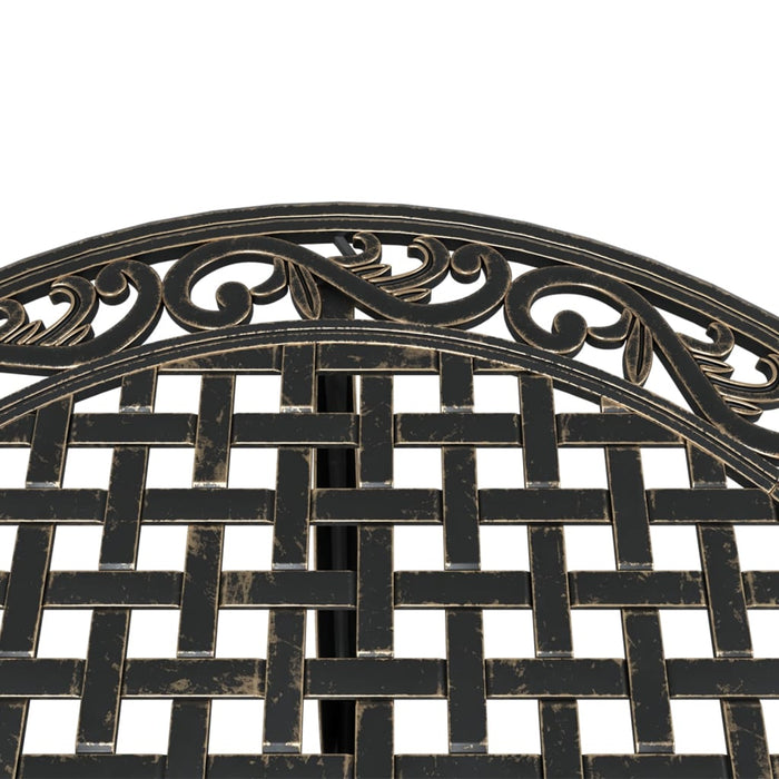 Set mobilier de grădină, 5 piese, bronz, aluminiu turnat - WALTI WALTI