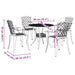 Set mobilier de grădină, 5 piese, bronz, aluminiu turnat - WALTI WALTI
