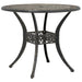 Set mobilier de grădină, 5 piese, bronz, aluminiu turnat - WALTI WALTI