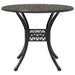 Set mobilier de grădină, 5 piese, bronz, aluminiu turnat - WALTI WALTI
