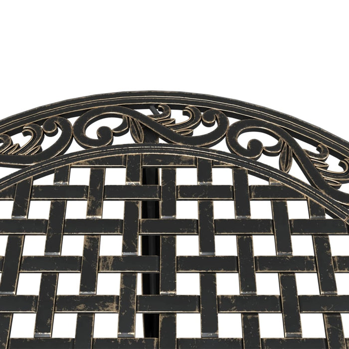 Set mobilier de grădină, 5 piese, bronz, aluminiu turnat - WALTI WALTI