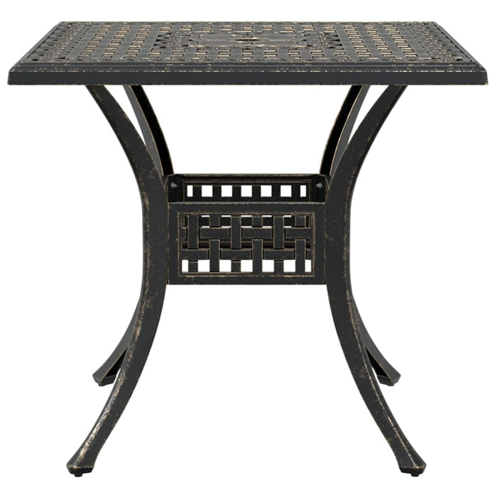 Set mobilier bistro, 3 piese, bronz, aluminiu turnat - WALTI WALTI