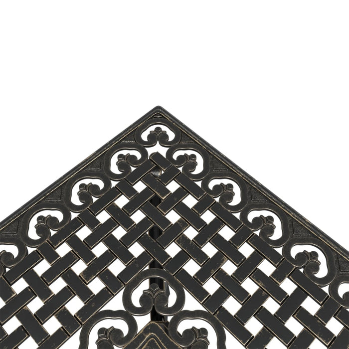 Set mobilier bistro, 3 piese, bronz, aluminiu turnat - WALTI WALTI