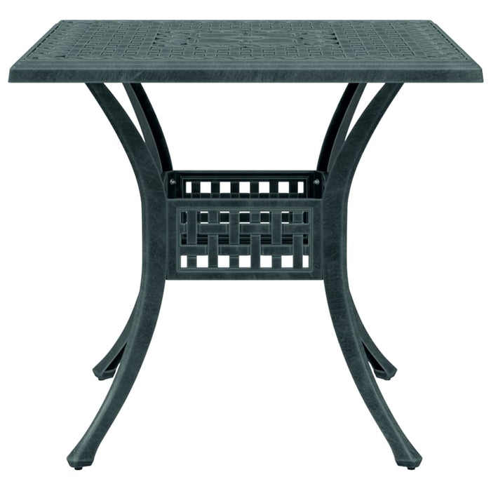 Set bistro din 3 piese, cadru din aluminiu, Verde WALTI