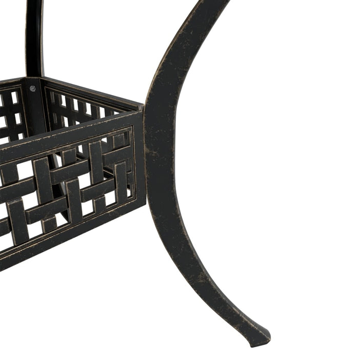 Set mobilier de grădină, 5 piese, bronz, aluminiu turnat - WALTI WALTI