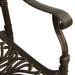 Set mobilier de grădină, 5 piese, bronz, aluminiu turnat - WALTI WALTI