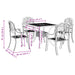 Set mobilier de grădină, 5 piese, bronz, aluminiu turnat - WALTI WALTI