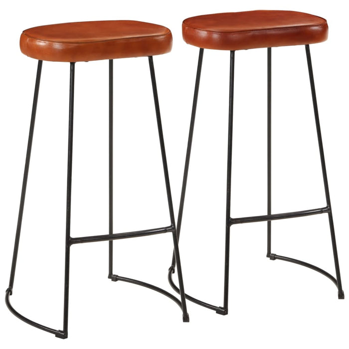Set de bar, 3 piese, lemn masiv de mango brut și metal - WALTI WALTI