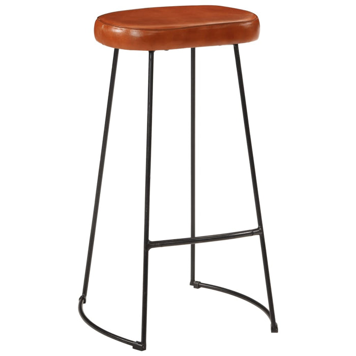 Set de bar, 3 piese, lemn masiv de mango brut și metal - WALTI WALTI