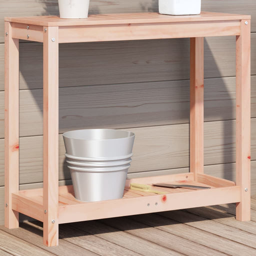 Masă de plantare cu raft, 82,5x35x75 cm, lemn masiv de pin - WALTI WALTI