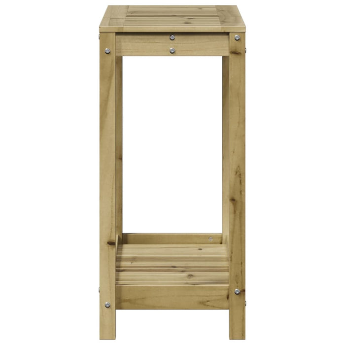 Masă de plantare cu poliță 82,5x35x75 cm lemn impregnat de pin WALTI