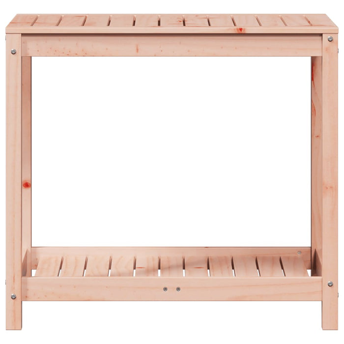 Masă de plantare cu raft, 82,5x50x75 cm, lemn masiv douglas WALTI