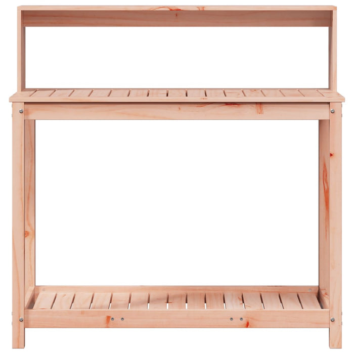 Masă de plantare cu rafturi 108x50x109,5 cm lemn masiv douglas - WALTI WALTI