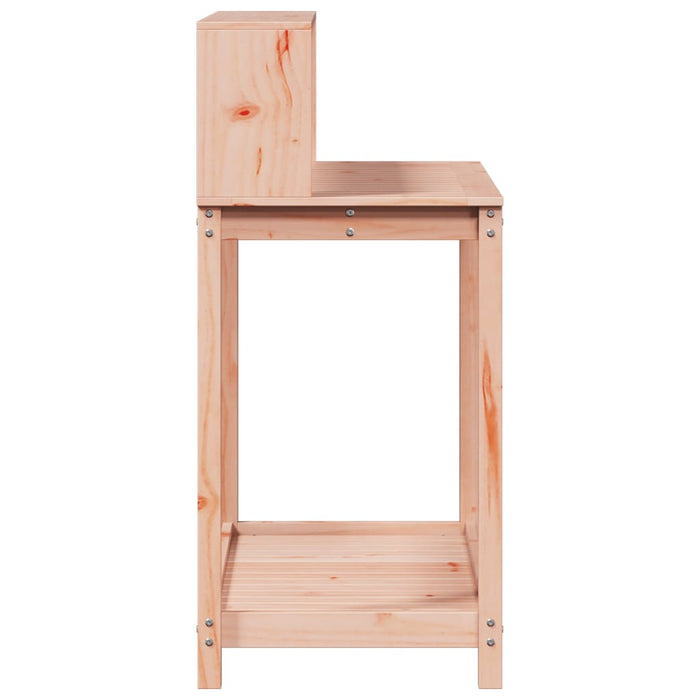 Masă de plantare cu rafturi 108x50x109,5 cm lemn masiv douglas - WALTI WALTI
