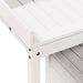Masă de plantare cu rafturi alb 82,5x50x109,5 cm lemn masiv pin - WALTI WALTI