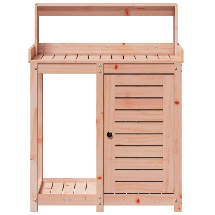 Masă de plantare cu rafturi 82,5x50x109,5 cm lemn masiv douglas - WALTI WALTI