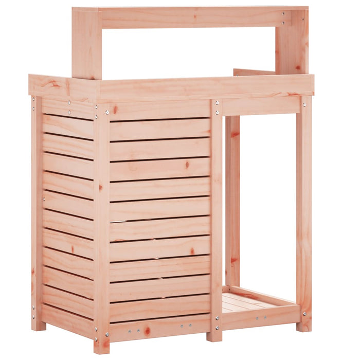 Masă de plantare cu rafturi 82,5x50x109,5 cm lemn masiv douglas - WALTI WALTI
