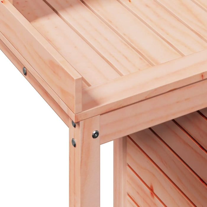 Masă de plantare cu rafturi 82,5x50x109,5 cm lemn masiv douglas - WALTI WALTI