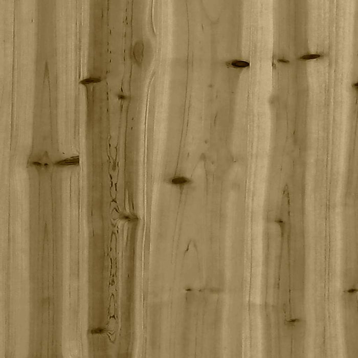 Masă de plantare cu rafturi, 82,5x50x109,5 cm, lemn pin tratat WALTI