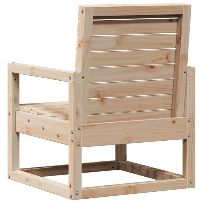 Scaun de grădină, 57,5x63x76 cm, lemn masiv de pin - WALTI WALTI