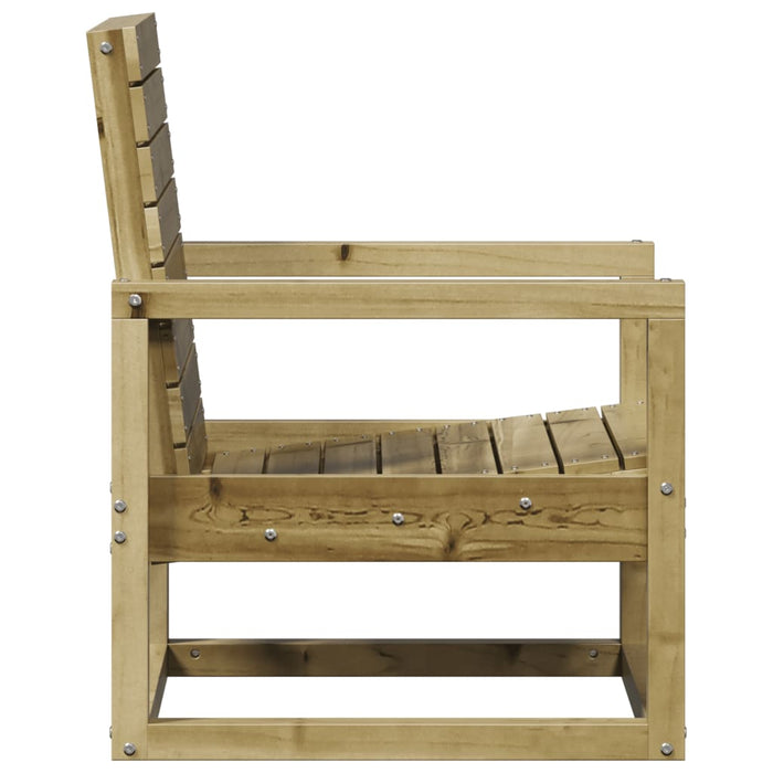 Set mobilier de grădină, 3 piese, lemn de pin impregnat - WALTI WALTI