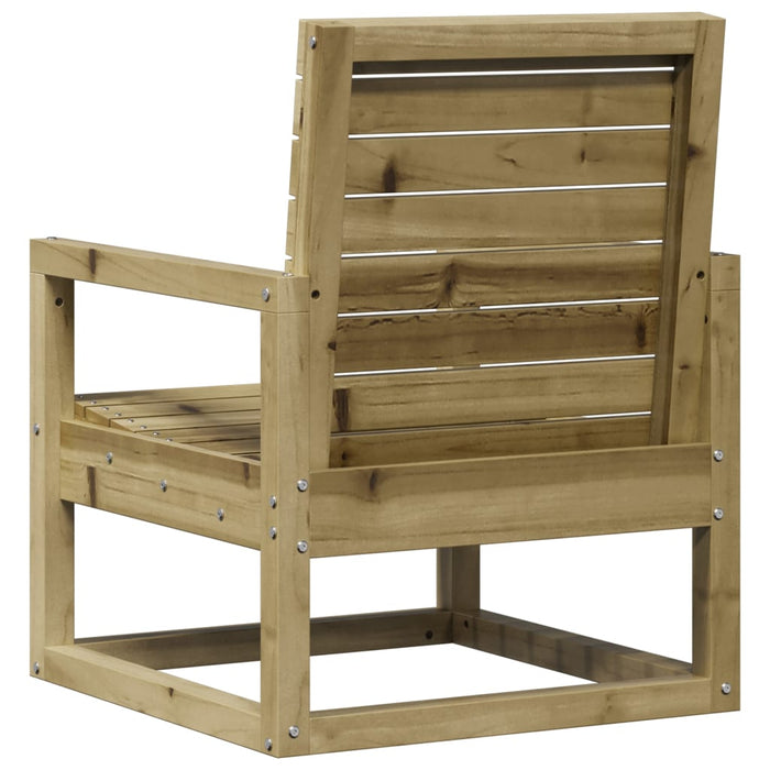 Set mobilier de grădină, 3 piese, lemn de pin impregnat - WALTI WALTI