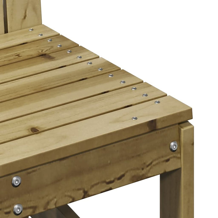 Set mobilier de grădină, 3 piese, lemn de pin impregnat - WALTI WALTI