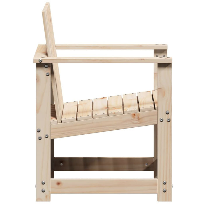 Set mobilier de grădină, 3 piese, lemn masiv de pin - WALTI WALTI