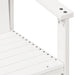 Set mobilier de grădină, 3 piese, alb, lemn masiv de pin - WALTI WALTI
