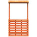 Masă bar de exterior cu acoperiș, 112,5x57x195,5 cm, lemn masiv - WALTI WALTI