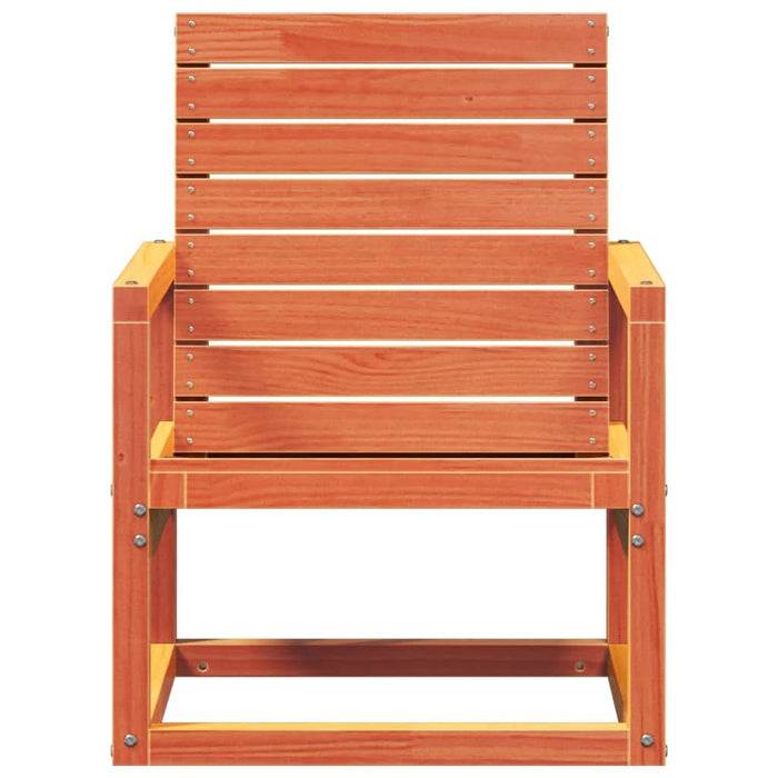 Scaun de grădină, maro ceruit, 57,5x63x76 cm, lemn masiv de pin - WALTI WALTI