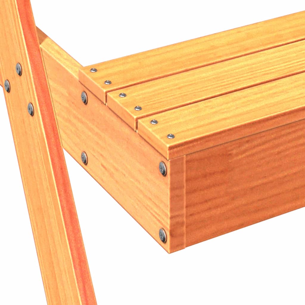 Masă picnic cu groapă de nisip pentru copii maro lemn masiv pin - WALTI