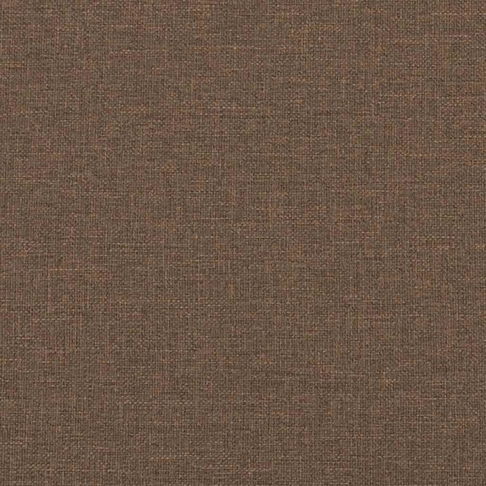 Șezlong de masaj cu sprijin, maro, material textil WALTI