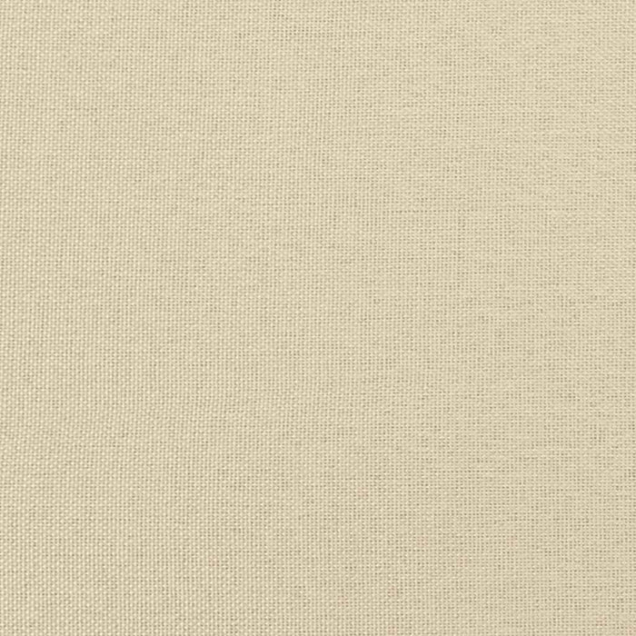Șezlong de masaj cu sprijin, crem, material textil WALTI